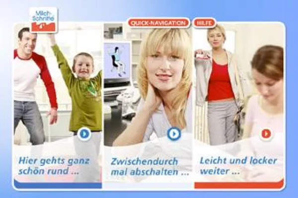 Bild: gosub communications launcht Milch-Schnitte.de