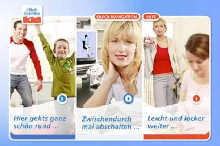 Bild: gosub communications launcht Milch-Schnitte.de