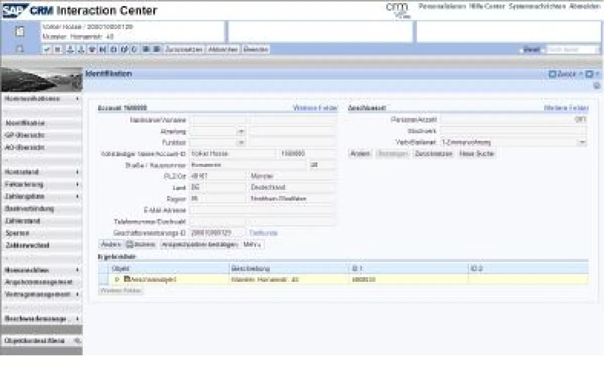 Das Template „crm light VNB“ ist vollständig auf die Bedürfnisse von Netzbetreibern abgestimmt