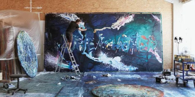 Bild: Kunst mit Botschaft - Christian Awe in Chemnitz