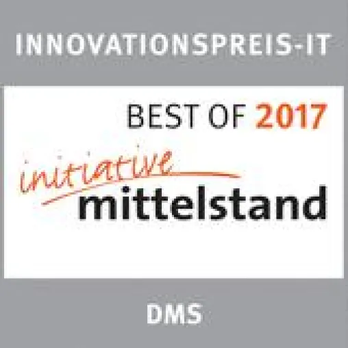 Bild: "BEST OF 2017" Auszeichnung für "Die Projektfabrik GmbH"