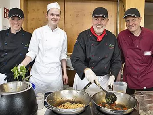 Bild: Thomas Beers siegte diesmal überzeugend gegen Gunnar Altenfeld: Spannende „Chefs Battle“ in Schwerte