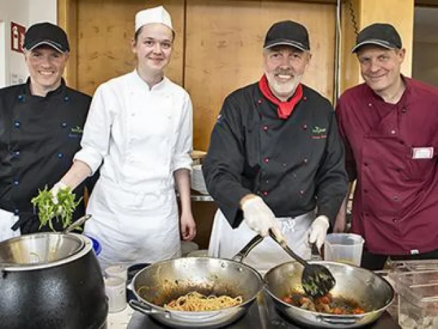 Bild: Thomas Beers siegte diesmal überzeugend gegen Gunnar Altenfeld: Spannende „Chefs Battle“ in Schwerte