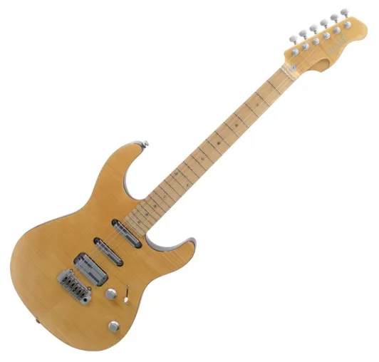 Bild: Shaman E-Gitarren futuristisches Design mit innovativen Details.