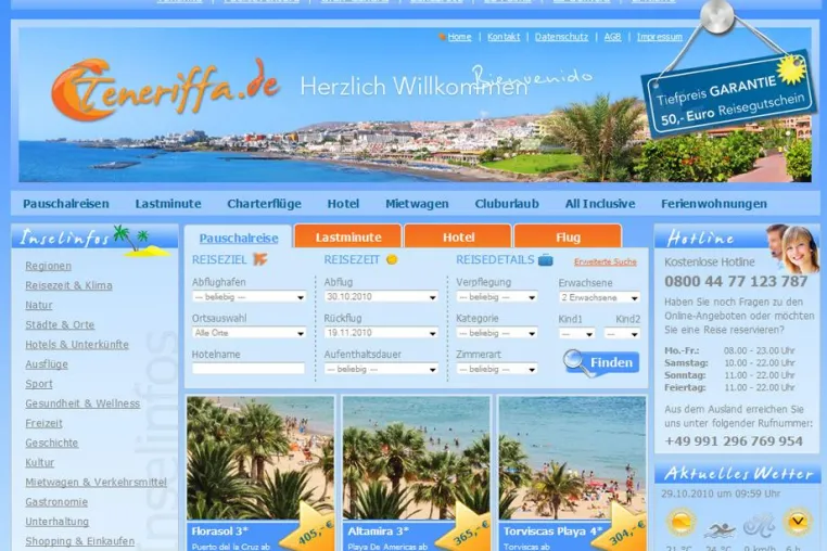 Bild: Teneriffa mit Tiefpreisgarantie