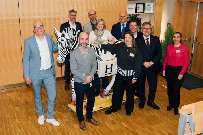 Bild: Auftakt für das zebra: Gemeinsames Gründungszentrum von TiHo und HsH stellt sich vor
