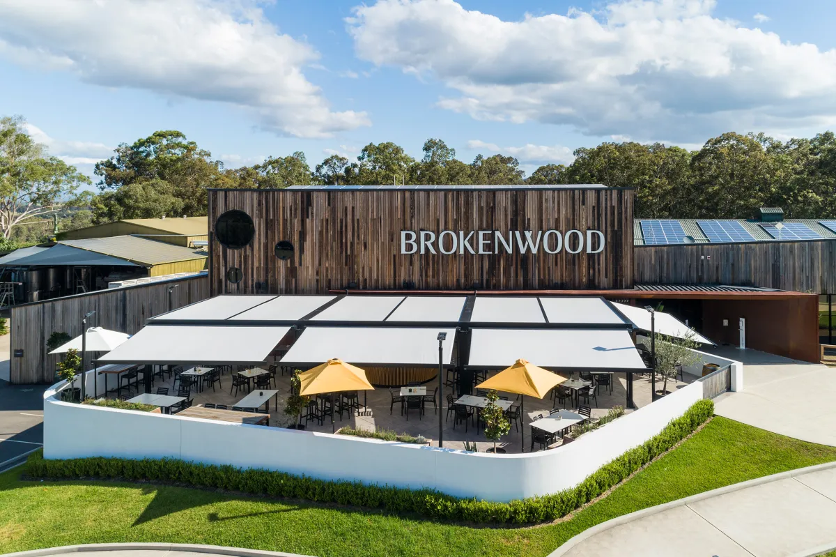 Im australischen „Hunter Valley hat markilux ein weiteres großes Markisenprojekt realisiert. (© markilux)