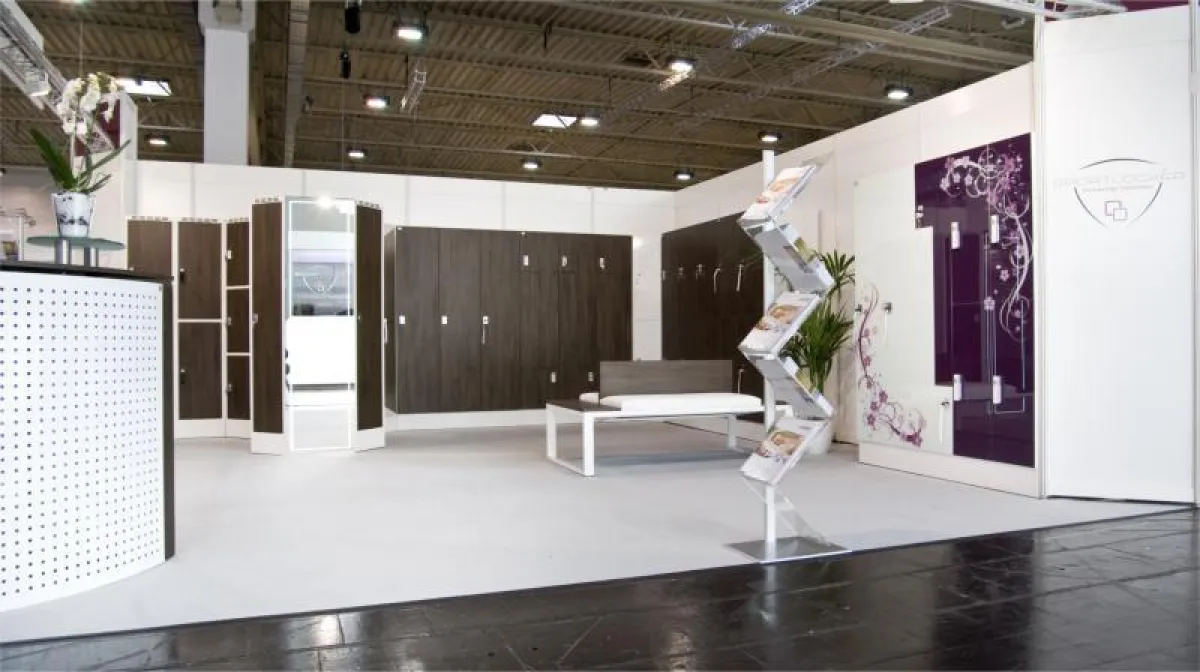 rotstahl-Messestand zur FIBO 2012