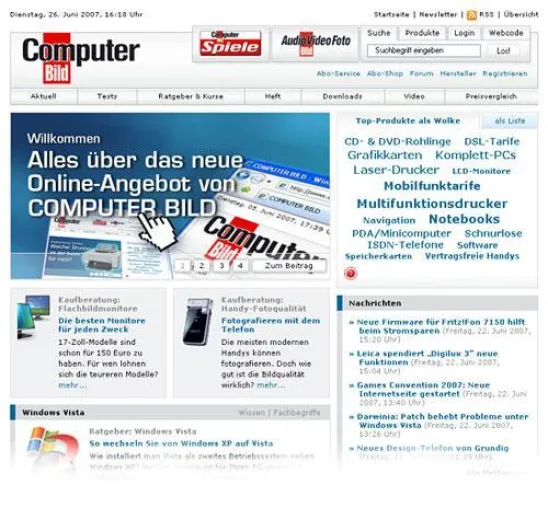 Bild: Von Null in die IVW-Top-Ten: Neues Technik-Portal der COMPUTER BILD-Gruppe erfolgreich gestartet