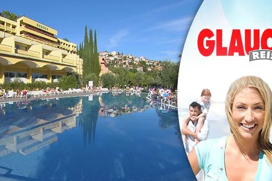 Mit Glauch Reisen nach Kroatien: Hotelanlage der Blumen in Rabac Bild: Mit Glauch Reisen nach Kroatien: Hotelanlage der Blumen in Rabac