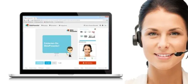 Bild: SlidePresenter präsentiert Direct Recording-Funktion zur Erstellung von Wissensinhalten in Echtzeit