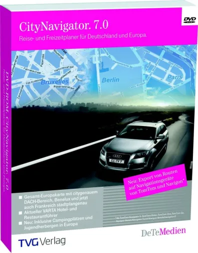 Bild: Der neue CityNavigator. 7.0 - die ideale Ergänzung zum Navigationsgerät