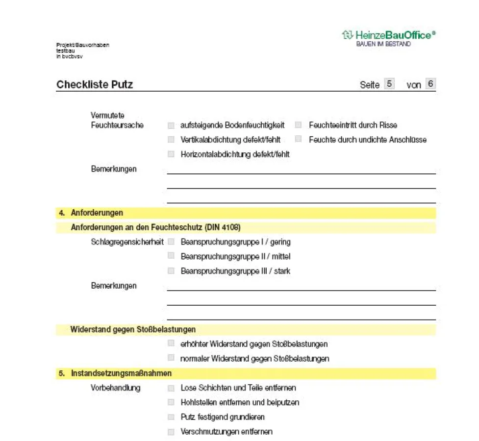 Kostenfreie Checklisten zum Bauen im Bestand unter www.hbo.de/bauen-im-bestand/checklisten