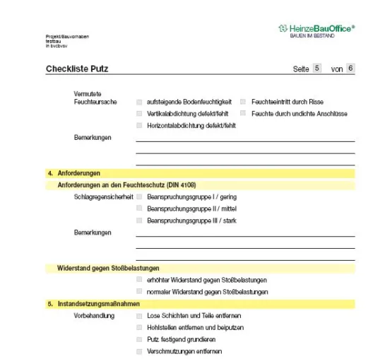 Bild: Checklisten für das Bauen im Bestand kostenlos im Internet