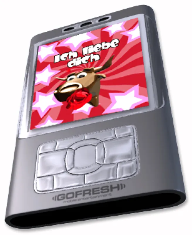 GOFRESH UMTS Konzept-Handy mit Handylogo (User Generated Content))