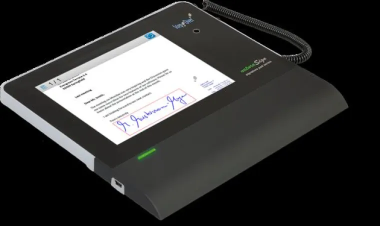 Bild: Bewährtes Unterschriftenpad wird noch besser