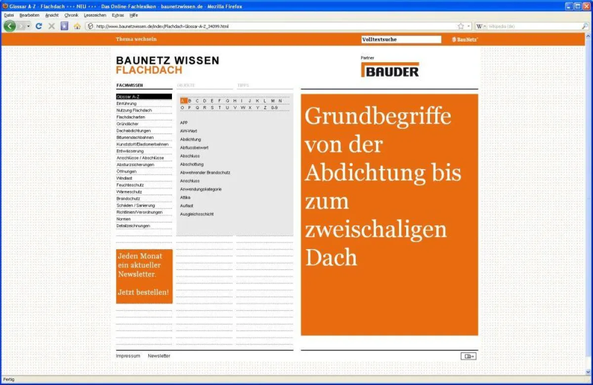 www.baunetzwissen.de/Flachdach - kostenloses Fachwissen für Architekten und Planer
