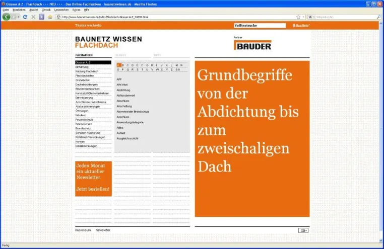 Bild: Ganz oben / Kostenloses BauNetz-Fachlexikon „Flachdach“