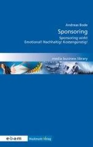 Bild: Sponsoring-Fachbuch in der ebam-media business library erschienen