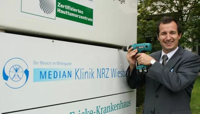 Bild: Die MEDIAN Klinik NRZ Wiesbaden erhält ein neues Erscheinungsbild