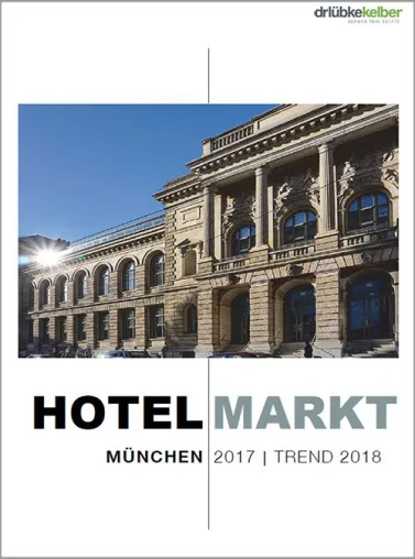 Bild: Hotelmarktbericht München 2017/2018 der Dr. Lübke & Kelber GmbH: