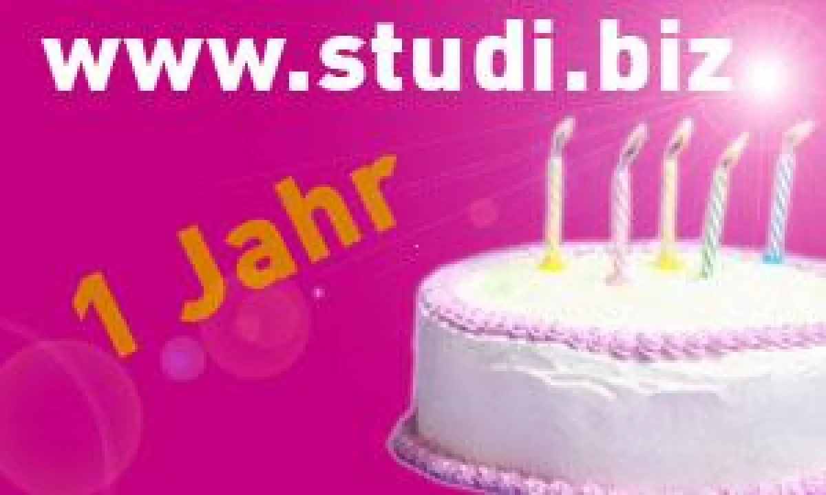 studi.biz feiert Geburtstag