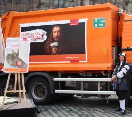 Gegen die Becherflut - SWZ startet mit ASN Kampagne zur Müllvermeidung Bild: Gegen die Becherflut - SWZ startet mit ASN Kampagne zur Müllvermeidung