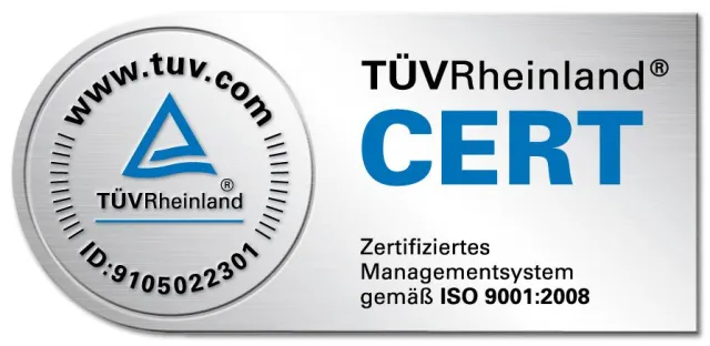 TÜV-CERT® - Zeichen für Qualität + Seriosität Bild: TÜV-CERT® - Zeichen für Qualität + Seriosität