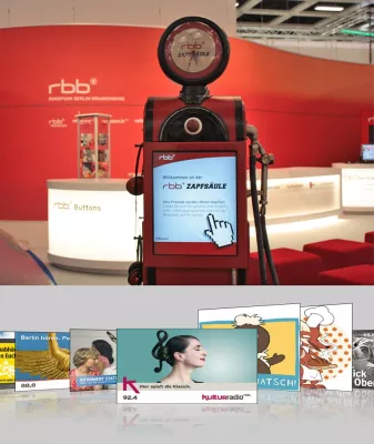 Bild: Digital Signage und interaktive Kiosksysteme mit Bluetooth Marketing verbinden