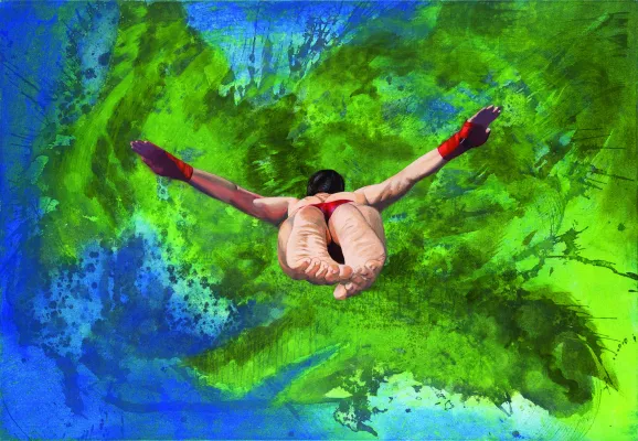 Bild: „Mal was Anderes“ – Bilder von Gerhard Knell im Bürgerhaus Unterföhring