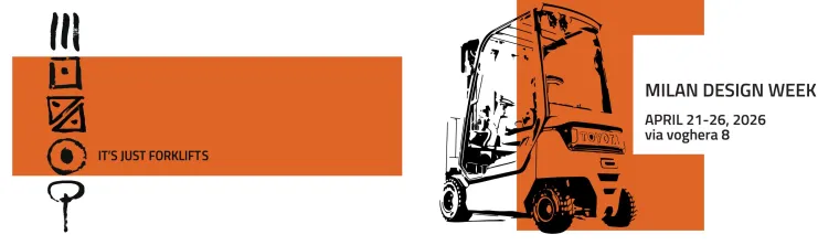„It’s Just Forklifts“ – Toyota Material Handling auf der Milan Design Week 2026 Bild: „It’s Just Forklifts“ – Toyota Material Handling auf der Milan Design Week 2026
