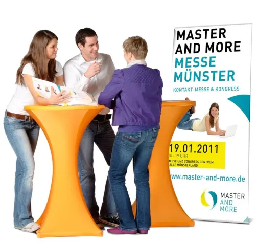 Bild: MASTER AND MORE lädt zur Master-Messe am 19. Januar nach Münster