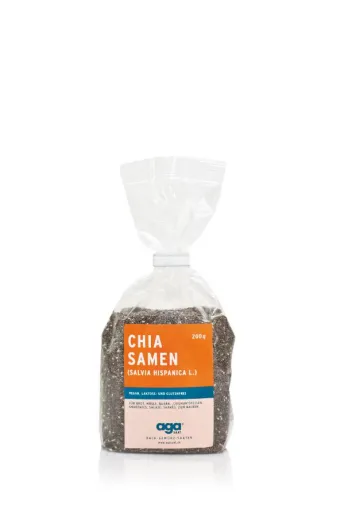 CHIA SAMEN jetzt bei agaSAAT auch in Kleinpackungen erhältlich Bild: CHIA SAMEN jetzt bei agaSAAT auch in Kleinpackungen erhältlich