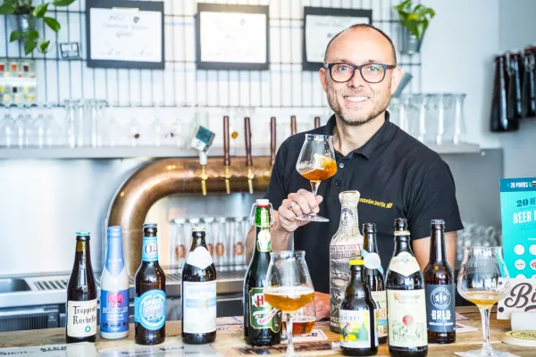 Bild: Bier-Blind-Tasting mit Sommelier Karsten Morschett