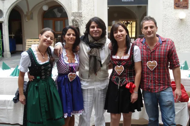 Italienische „Star-Figaros“ beim Aufsteirern in Graz Bild: Italienische „Star-Figaros“ beim Aufsteirern in Graz