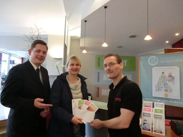 Hohenzollern Sport & Wellness Club kooperiert mit der Osnabrücker Kindertafel e.V. Bild: Hohenzollern Sport & Wellness Club kooperiert mit der Osnabrücker Kindertafel e.V.