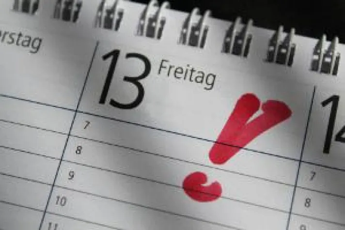 Bild: Freitag, der 13. – Fakten geben Entwarnung für Abergläubische