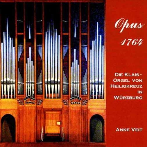 Bild: Opus 1764 - Anke Veit an der Klais-Orgel von Heiligkreuz in Würzburg