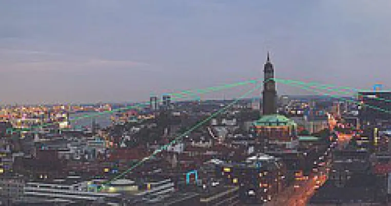 BLUE GOALS in Hamburg mit Lasern von BOCATEC ausgestattet Bild: BLUE GOALS in Hamburg mit Lasern von BOCATEC ausgestattet