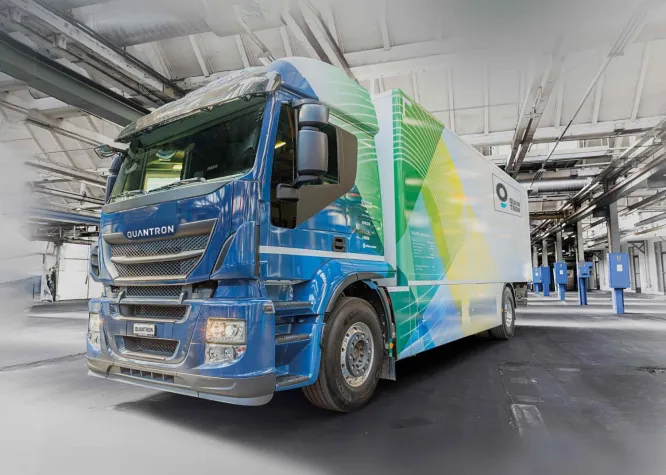 Bild: Quantron macht Deutschland CO2-frei