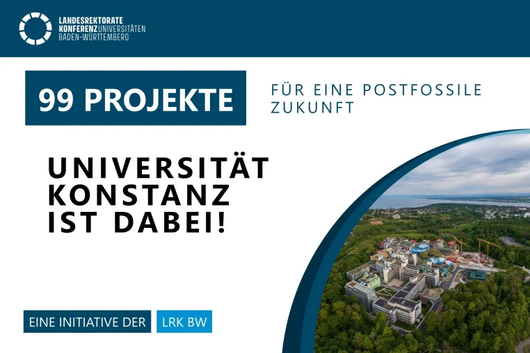 Bild: Die neun Universitäten des Landes Baden-Württemberg präsentieren 99 Projekte für eine postfossile Zukunft