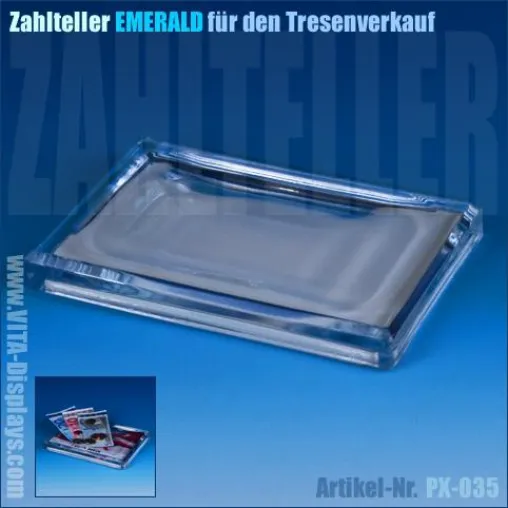 Bild: Bei VITAdisplays® finden Sie ein differenziertes Sortiment an Zahltellern zur Verkaufsförderung
