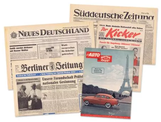 Bild: Neu bei Geschichte.Präsent – Geschenkzeitungen vom Tag der Geburt