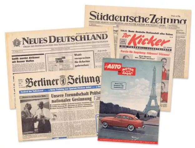 Neu bei Geschichte.Präsent – Geschenkzeitungen vom Tag der Geburt Bild: Neu bei Geschichte.Präsent – Geschenkzeitungen vom Tag der Geburt