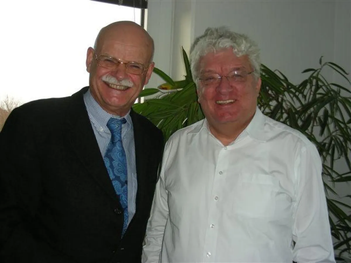 TV-Training aus erster Hand: Mathias Scheben, Hans Meiser