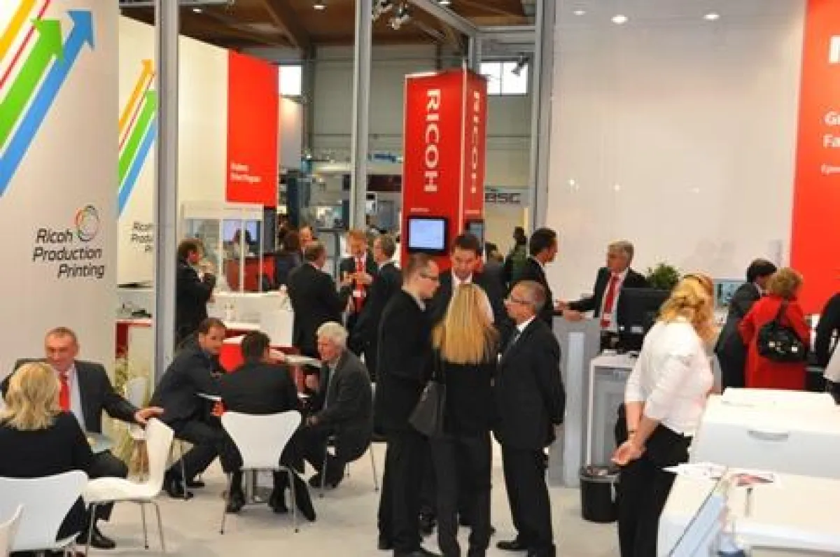 Ricoh blickt auf eine erfolgreiche Druck + Form 2010 zurück.