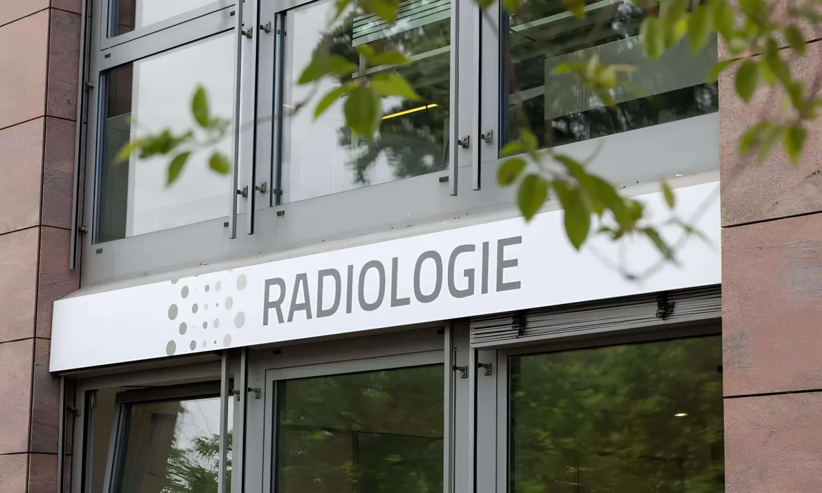 Eingang Radiologie Freiburg