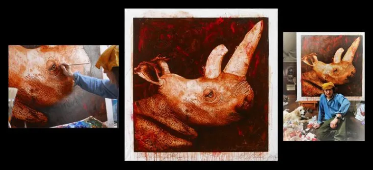 Bild: Auktion zur Rettung des Nördlichen Breitmaulnashorns