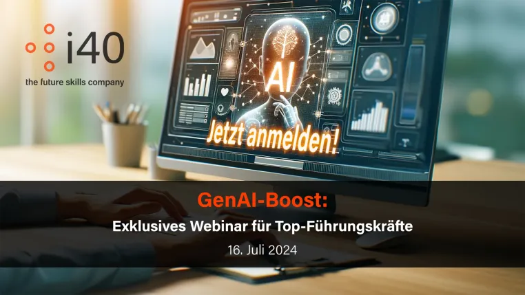 Exklusives KI-Webinar für Entscheider ohne KI-Vorkenntnisse: GenAI-Boost am 16. Juli 2024 Bild: Exklusives KI-Webinar für Entscheider ohne KI-Vorkenntnisse: GenAI-Boost am 16. Juli 2024
