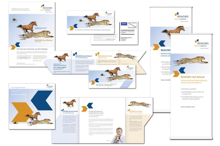 klondike realisiert Kommunikationskonzept für Remobis Refund Service Bild: klondike realisiert Kommunikationskonzept für Remobis Refund Service